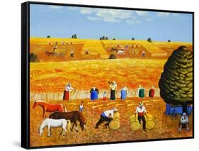 Golden Harvest, 2002-Radi Nedelchev-Framed Stretched Canvas