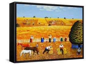 Golden Harvest, 2002-Radi Nedelchev-Framed Stretched Canvas