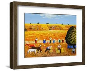 Golden Harvest, 2002-Radi Nedelchev-Framed Giclee Print