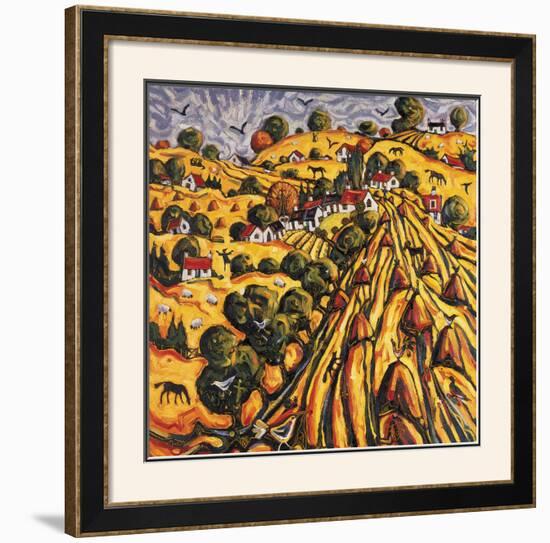 GOLDEN HARVEST-CHARLES MONTEITH WALKER-Limited Edition Framed Print