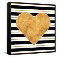 Golden Heart-Sd Graphics Studio-Framed Stretched Canvas