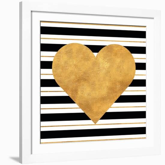 Golden Heart-Sd Graphics Studio-Framed Art Print