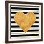 Golden Heart-Sd Graphics Studio-Framed Art Print