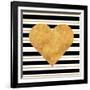 Golden Heart-Sd Graphics Studio-Framed Art Print