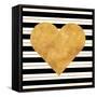 Golden Heart-Sd Graphics Studio-Framed Stretched Canvas