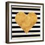 Golden Heart-Sd Graphics Studio-Framed Art Print