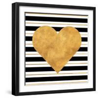 Golden Heart-Sd Graphics Studio-Framed Art Print