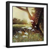 Golden Hedgerow I, 2014-Helen White-Framed Giclee Print