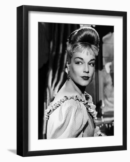 Golden Helmet' by Jacques Becker starring Simone Signoret, 1952 (b/w photo)-null-Framed Photo