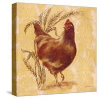 Golden Hen-Laurel Lehman-Stretched Canvas