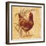 Golden Hen-Laurel Lehman-Framed Art Print