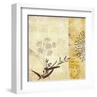 Golden Henna Breeze 1-Louis Duncan-He-Framed Art Print