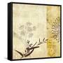 Golden Henna Breeze 1-Louis Duncan-He-Framed Stretched Canvas