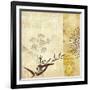 Golden Henna Breeze 1-Louis Duncan-He-Framed Art Print
