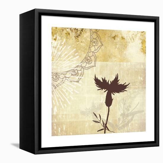 Golden Henna Breeze 2-Louis Duncan-He-Framed Stretched Canvas