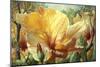 Golden Hibiscus-Elizabeth Horning-Mounted Premium Giclee Print
