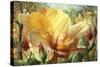 Golden Hibiscus-Elizabeth Horning-Stretched Canvas