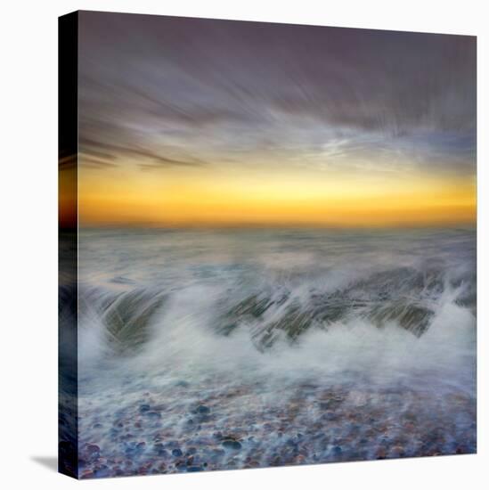 Golden Horizons-Adrian Campfield-Stretched Canvas