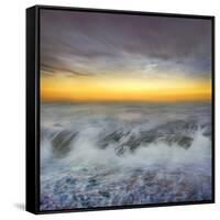 Golden Horizons-Adrian Campfield-Framed Stretched Canvas