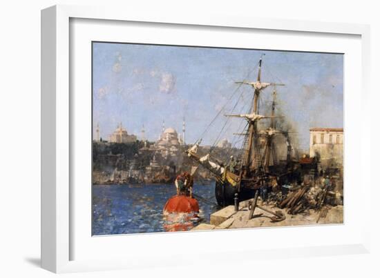 Golden Horn, 1876-Alberto Pasini-Framed Giclee Print