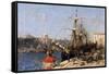 Golden Horn, 1876-Alberto Pasini-Framed Stretched Canvas