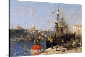 Golden Horn, 1876-Alberto Pasini-Stretched Canvas