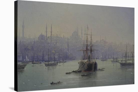 Golden Horn, 1895-Ivan Konstantinovich Aivazovsky-Stretched Canvas