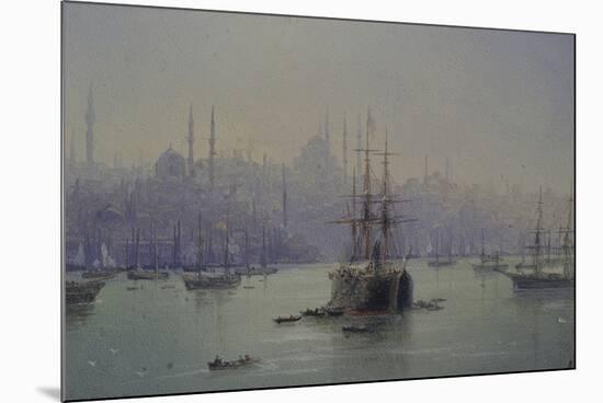 Golden Horn, 1895-Ivan Konstantinovich Aivazovsky-Mounted Giclee Print