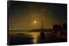 Golden Horn. Turkey, after 1845-Ivan Konstantinovich Aivazovsky-Stretched Canvas