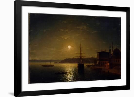 Golden Horn. Turkey, after 1845-Ivan Konstantinovich Aivazovsky-Framed Giclee Print