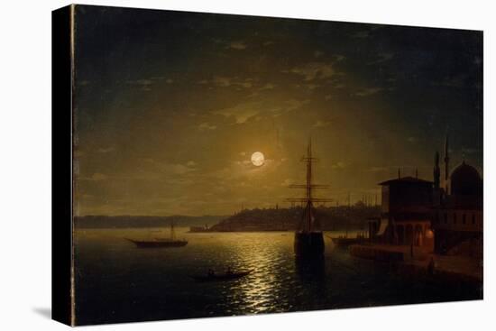 Golden Horn. Turkey, after 1845-Ivan Konstantinovich Aivazovsky-Stretched Canvas