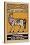 Golden Horse Avg. 50's Safety Matches-null-Stretched Canvas