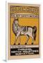 Golden Horse Avg. 50's Safety Matches-null-Framed Art Print