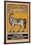 Golden Horse Avg. 50's Safety Matches-null-Framed Art Print