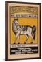 Golden Horse Avg. 50's Safety Matches-null-Framed Art Print