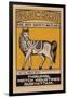 Golden Horse Avg. 50's Safety Matches-null-Framed Art Print