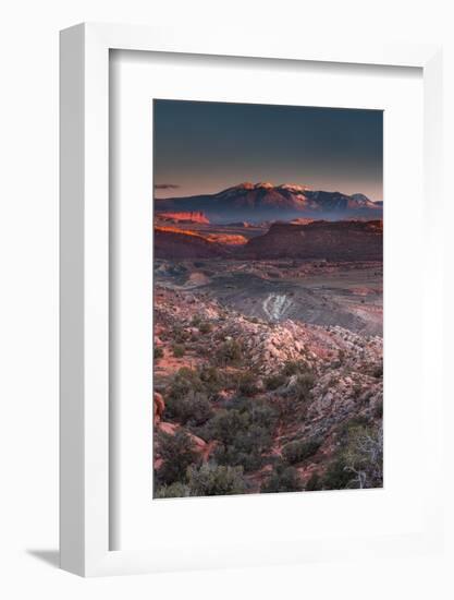 Golden hour at Arches National Park-Belinda Shi-Framed Photographic Print