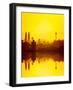 Golden Hour at Kuala Lumpur-nelzajamal-Framed Photographic Print