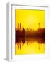 Golden Hour at Kuala Lumpur-nelzajamal-Framed Photographic Print