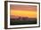 Golden Hour, Petaluma Hills, Farm Scene, Sonoma County-Vincent James-Framed Photographic Print