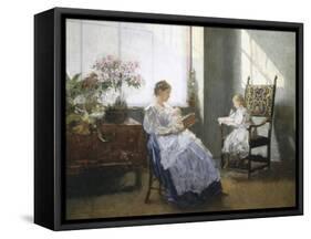 Golden Hours-Hans Tichy-Framed Stretched Canvas