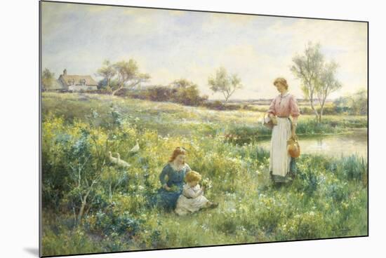 Golden Hours-Alfred Augustus Glendenning-Mounted Giclee Print