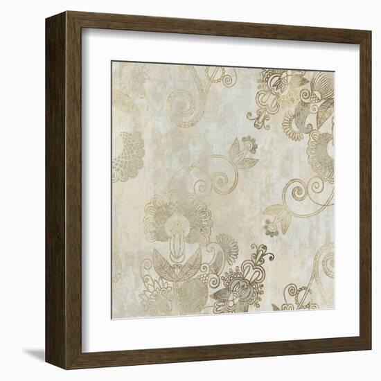 Golden Impressions I-Aimee Wilson-Framed Art Print