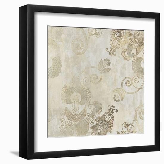 Golden Impressions I-Aimee Wilson-Framed Art Print