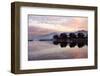 Golden Island Cottages at Sunrise, Tourist Accommodation on Inle Lake, Myanmar (Burma)-Lee Frost-Framed Photographic Print