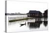 Golden Island Cottages, Tourist Accommodation on Inle Lake, Nampan Village, Myanmar (Burma)-Lee Frost-Stretched Canvas