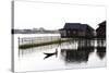 Golden Island Cottages, Tourist Accommodation on Inle Lake, Nampan Village, Myanmar (Burma)-Lee Frost-Stretched Canvas