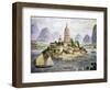 Golden Isle-null-Framed Giclee Print