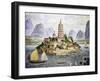 Golden Isle-null-Framed Giclee Print