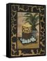 Golden Jungle Bath I-Tiffany Hakimipour-Framed Stretched Canvas
